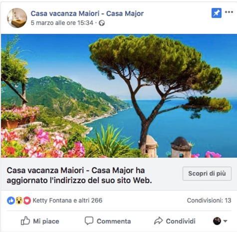 Casa Major Villa Maiori Bagian luar foto